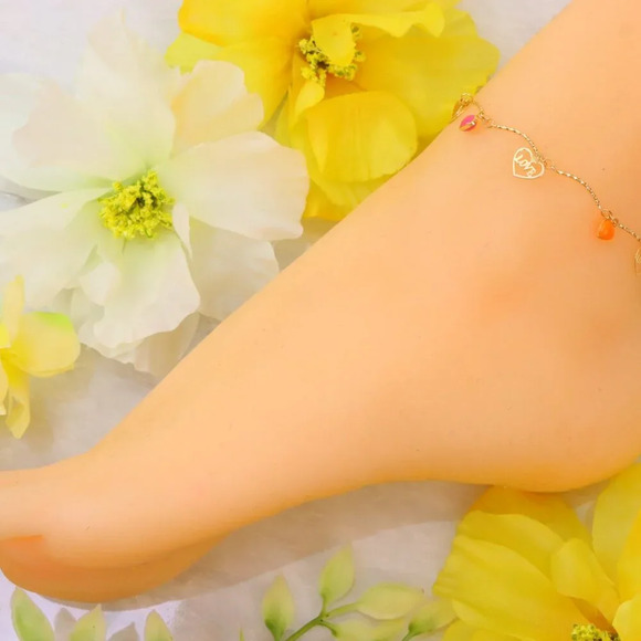 Minimalist Anklet, Sleek & Modern Design, Women’s Fashion, YC110153-A - Picture 6 of 10